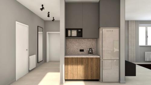 Свежий проект первого этажа загородного дома в Подмосковье, виноградово. 03