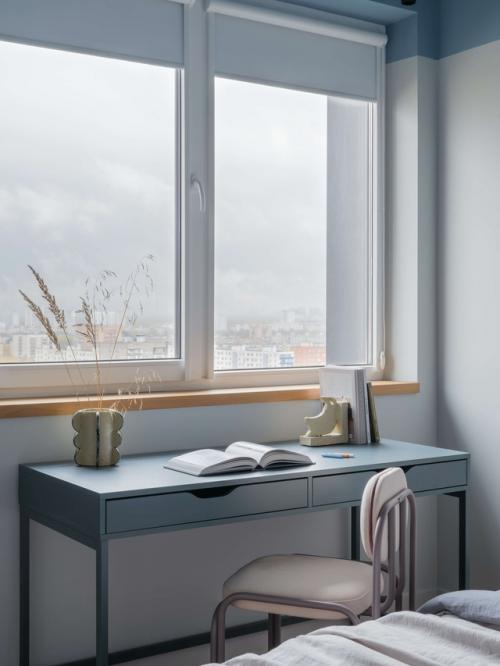 Нежный интерьер 1-комнатной квартиры 33 м 2 в Москве. 09