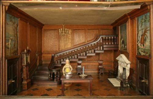 Кукольный домик Xviii века в стиле шинуазри (времён рококо). 01