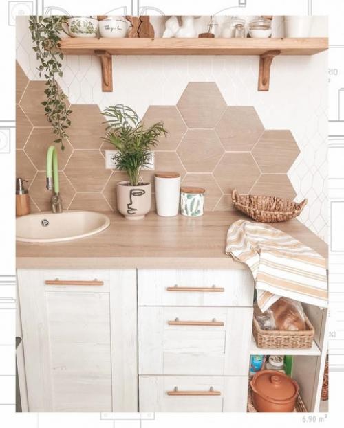 Кухонная мебель в скандинавском стиле. 04