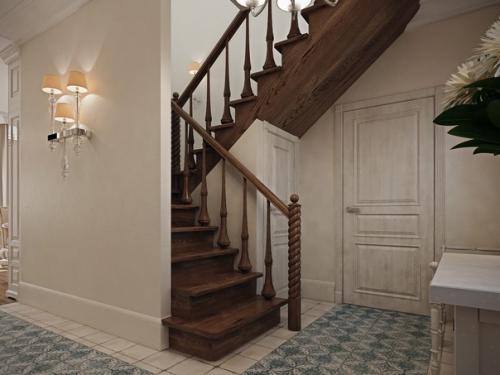 Просторная прихожая. Вы открываете дверь и видите. 01