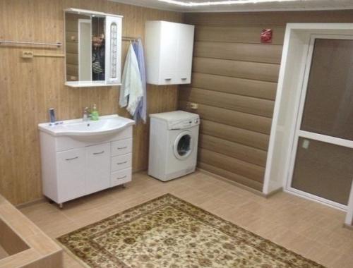 Ванная комната. В частном доме. 01