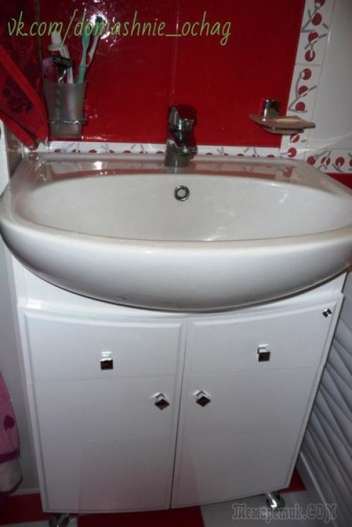 Ремонт как доказательство того, что даже очень маленькая ванная - не приговор! 07