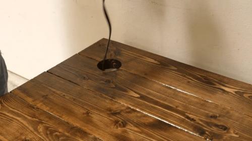 Угловой стол своими руками. 08