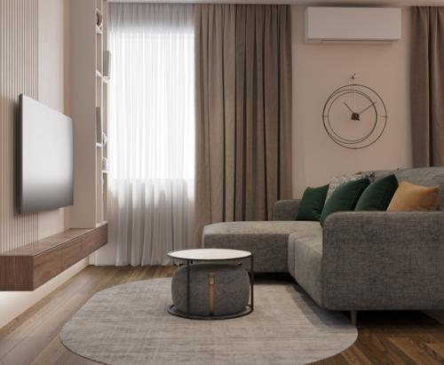 Кухня - гостиная по ул. эрвье, 21 кв. 03