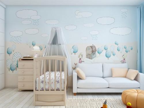 Современный уют с яркими чертами загородного дома подчеркивает электрический камин вставленный в портал из искусственного камня. 04