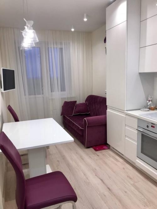 Купили дочке квартиру, вот, закончили ремонт.