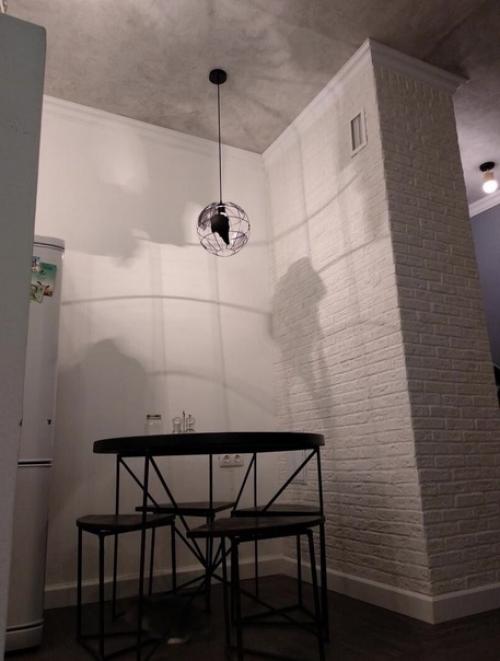 Интерьер однокомнатной квартиры. 02