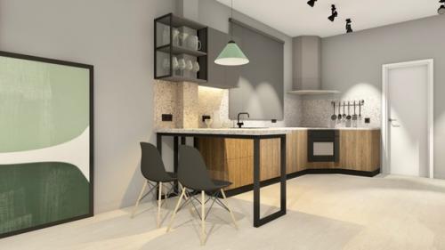 Свежий проект первого этажа загородного дома в Подмосковье, виноградово. 09