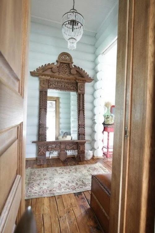 Дом под Рузой с деревенской кухней: интерьер дома в гармонии Прованса и русской старины. 08