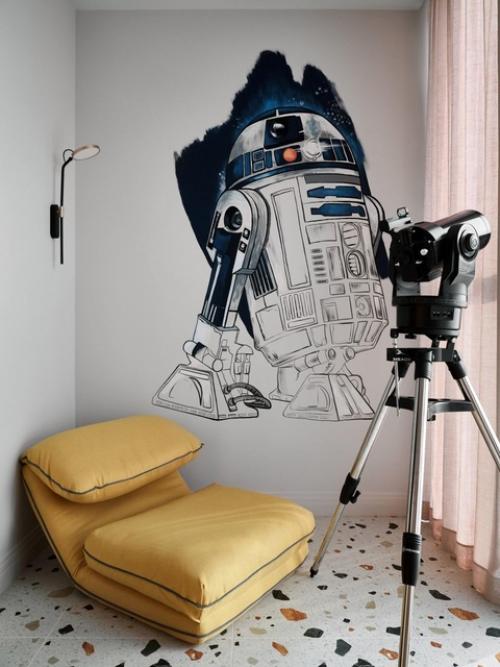 Реализованный интерьер квартиры, площадью 128 кв. 01