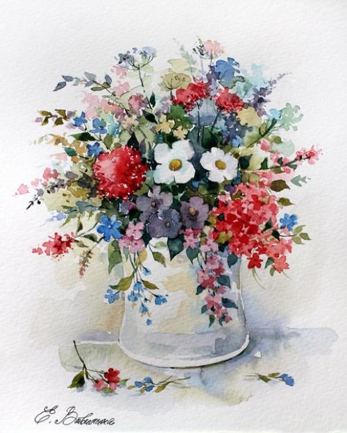 Вышивка в ИТЕРЬЕРАХ стиля Прованс. 03