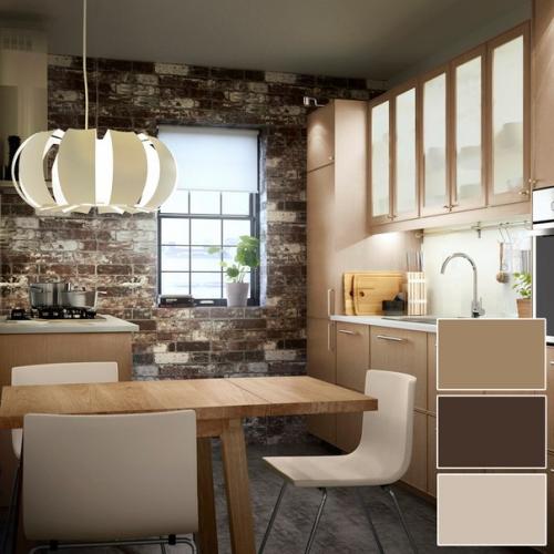 Среди разнообразия цветов иногда бывает нелегко выбрать подходящие для интерьера своей кухни. 05