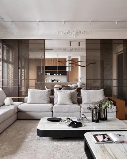 Дизайнер Инна майерс спроектировала квартиру площадью 228 кв. 02