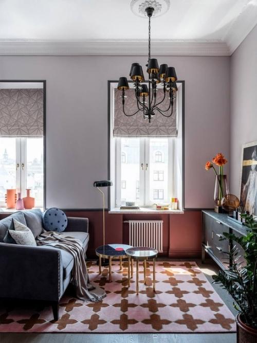 Маленькая квартира в красочной гамме в старом доходном доме в Москве (37 кв. 02