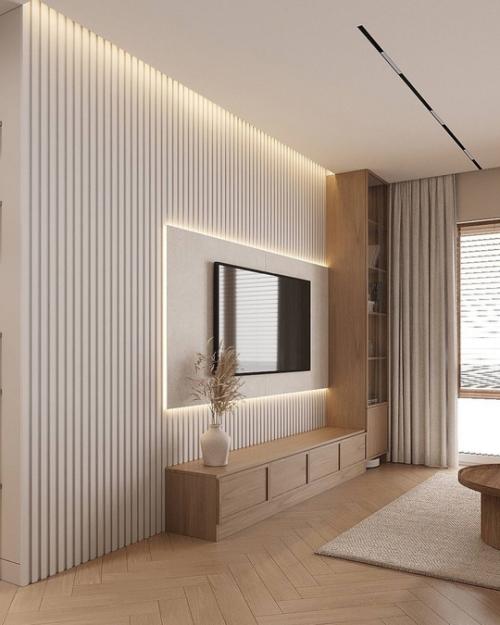 Гостиная с кухонным уголком площадью 20 м 2. 01