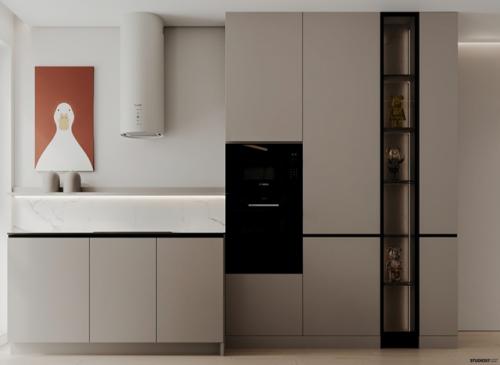 Проект однокомнатной квартиры 42, 2 м 2 (45, 1 м 2 с балконом. 02