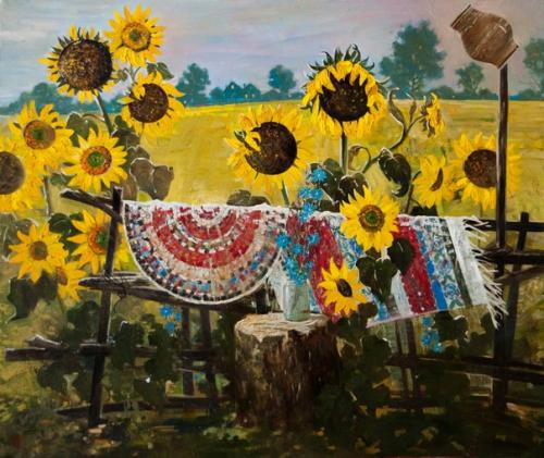 Подсолнечник по фэн - ШУЮ. 08