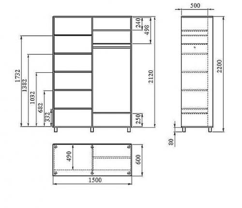 Как сделать шкаф на балконе своими руками: мы делаем по схеме с фото своими руками. 06