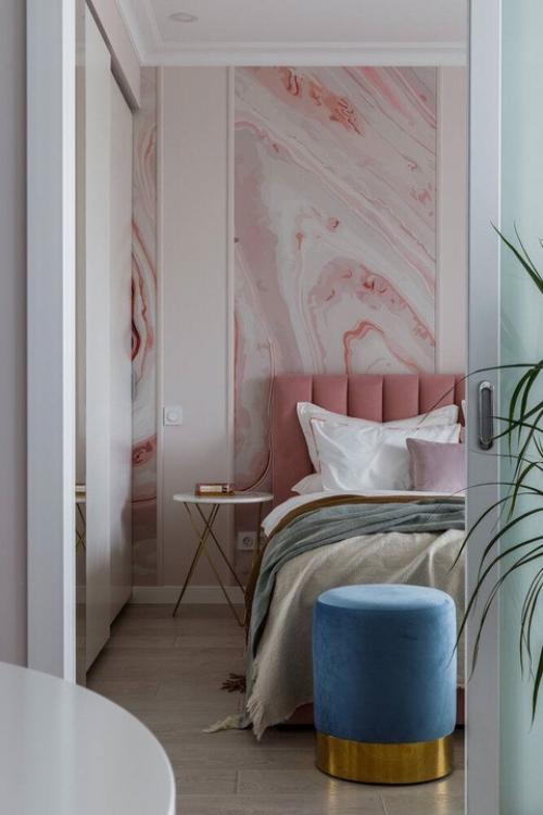 Нежный интерьер двухкомнатной квартиры. 08