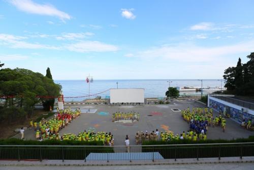 Озёрный.  Детский лагерь Озерный является одним из четырех лагерей комплекса прибрежный, был открыт 4 июля 1962 года. 01