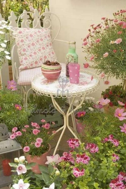 Балкон в стиле шебби - шик. 04