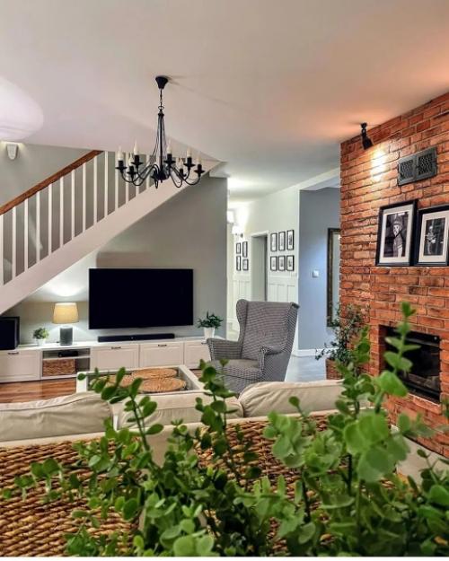 Скандинавский интерьер загородного дома. 01