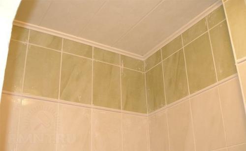 Как сделать потолок из пластиковых пвх панелей своими руками. 06