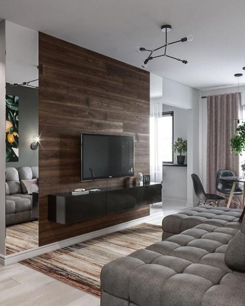 Дизайн - проект квартиры для холостяка. 03