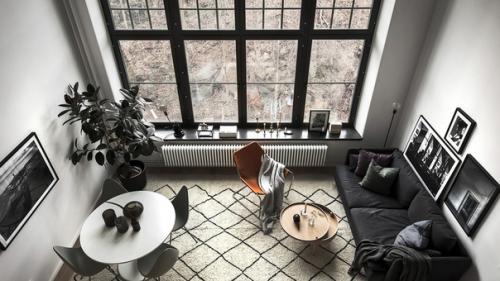 Двухуровневая квартира площадью 40 квадратных метров. 01