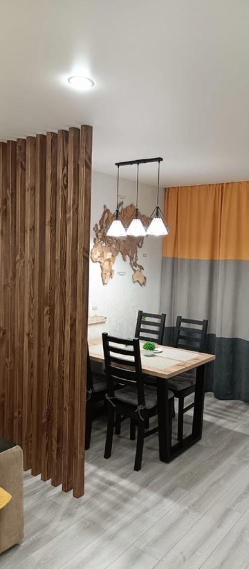 Одной стильной перегородкой из бруса в Архангельске стало больше. 02