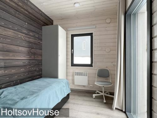 Интерьеры дома из предыдущей публикации - растущий из 4 модулей, большая кухня - гостиная (34 кв. 07