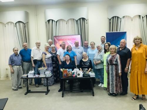 Большая презентация новых книг союза писателей России открыла новый сезон в литературной гостиной Парк Культуры. 07