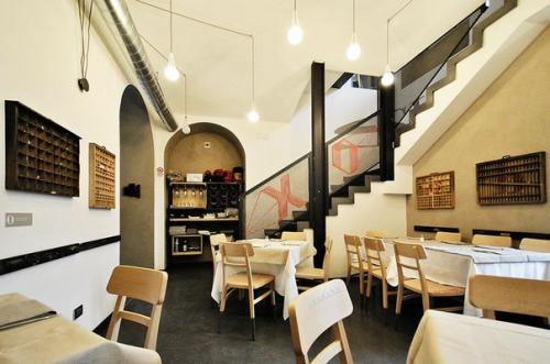 Ресторан - пиццерия Alla Lettera в Турине. 07