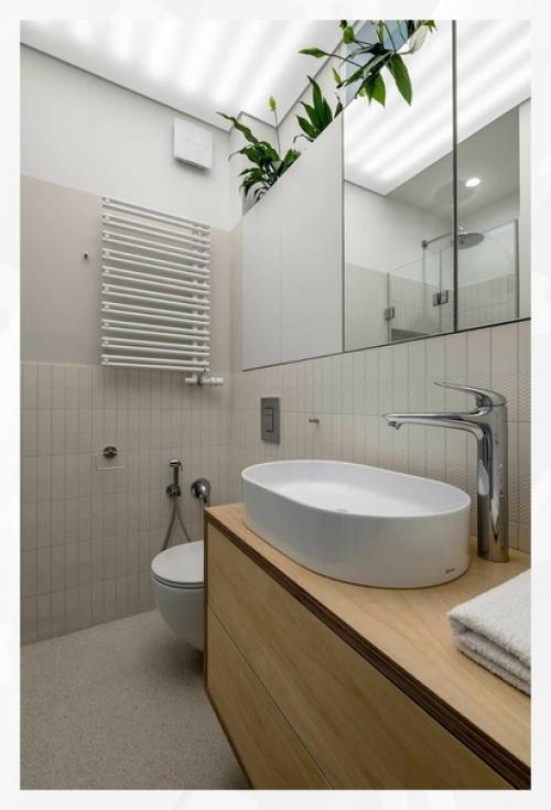 Светлая квартира студия площадью 40 м 2. 03