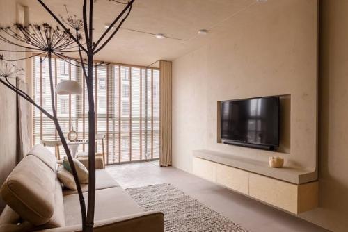 Квартира как дорогое спа: маленькая студия для девушки. 01