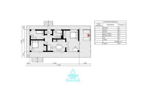 Загородный дом в стиле Hitech. 07