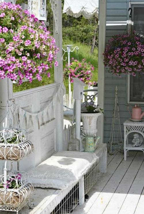 Балкон в стиле шебби - шик. 03