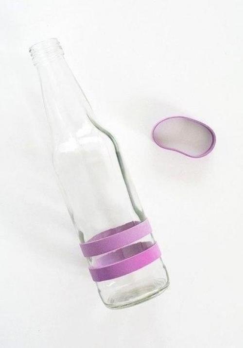 Простой мастер-класс как сделать стильные вазочки? 01