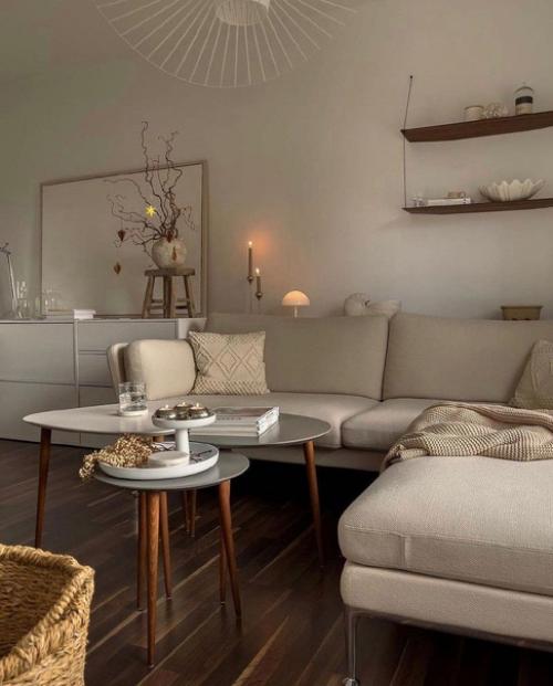 Дизайн квартиры площадью 49 м 2 после капитального ремонта. 03