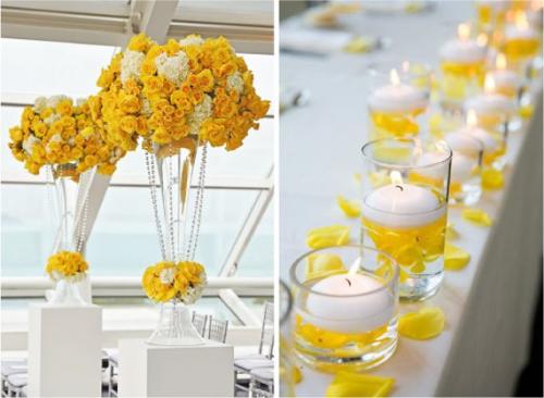 Белый + жёлтый - солнечное и лёгкое сочетание. 06