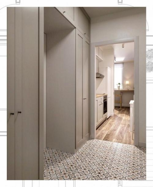 Уютную квартиру отличает не только грамотно зонированное и функциональное пространство, но и общая стилистика всего помещения. 02