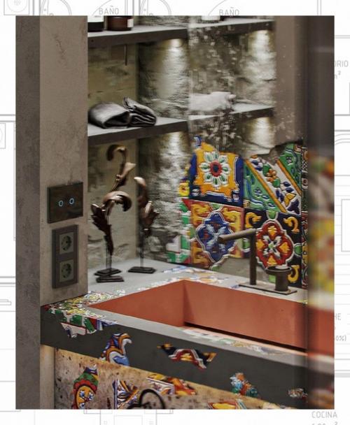 Ванная комната, площадью 5 кв. 08