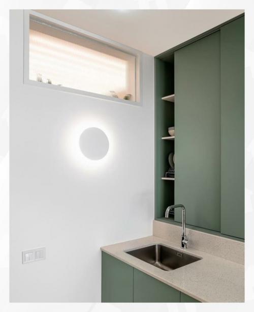 Светлая квартира студия площадью 40 м 2. 01