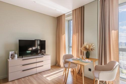 Интерьер компактной квартиры - студии 25 м 2 в Москве. 03