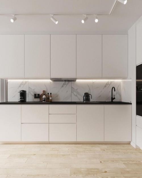 Красивый интерьер небольшой квартиры. 03