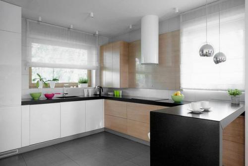 Яркие акценты в элегантном доме в Польше. 03