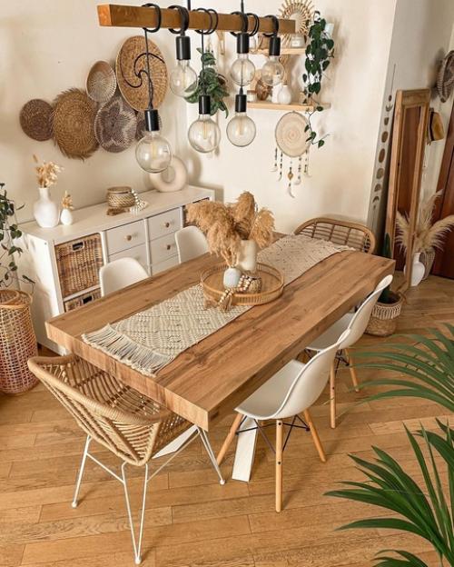 Cтиль бохо и современный скандинавский - как это сочетается. 01