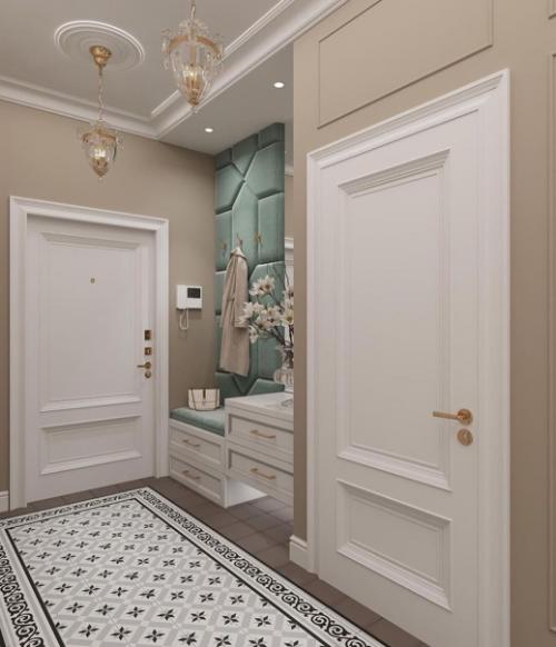 Идеальные варианты обустройства прихожей. 03