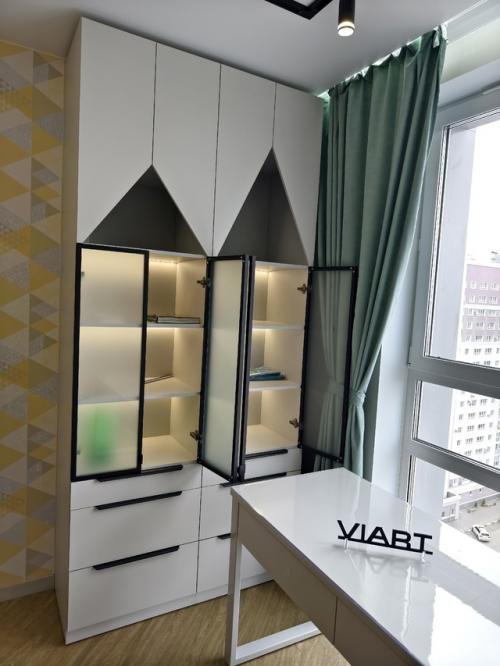 Наша новая работа - уютная и функциональная детская/подростковая комната в современном стиле. 03